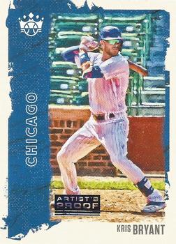 2021 Panini Diamond Kings - Artist's Proof Blue #88 Kris Bryant Front