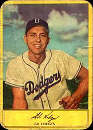 1955 Stahl-Meyer Franks #NNO Gil Hodges Front