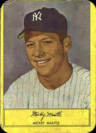 1955 Stahl-Meyer Franks #NNO Mickey Mantle Front