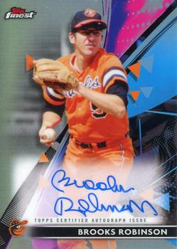 2021 Finest - Finest Autographs #FA-BR Brooks Robinson Front