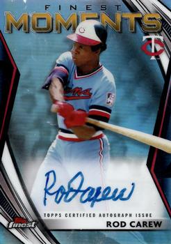 2021 Finest - Finest Moments Autographs #FMA-RC Rod Carew Front