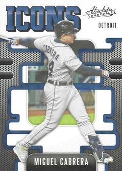 2021 Panini Absolute - Icons Retail #I-4 Miguel Cabrera Front