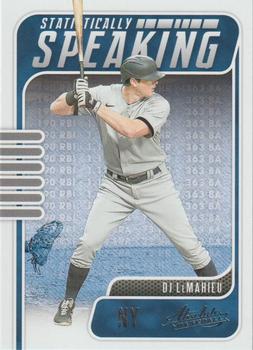 2021 Panini Absolute - Statistically Speaking Retail #SS-5 DJ LeMahieu Front