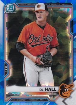 2021 Bowman Sapphire Edition #BCP-122 DL Hall Front