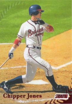 2021 Stadium Club - Stadium Club Greats Red #SCG-24 Chipper Jones Front