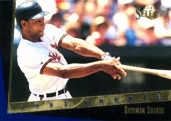 1993 Select Rookie & Traded #70T Sherman Obando Front