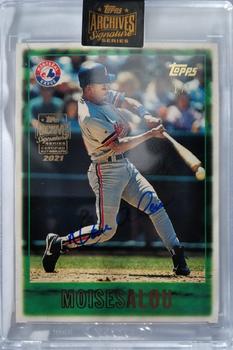 2021 Topps Archives Signature Series Retired Player Edition - Moises Alou #460 Moises Alou Front