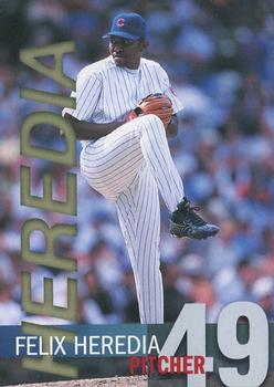 2000 Chicago Cubs Quarterly Magazine #NNO Felix Heredia Front