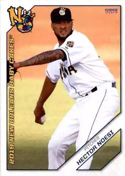 2019 Choice New Orleans Baby Cakes #23 Hector Noesi Front