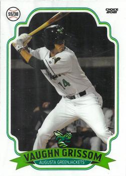 2021 Choice Augusta GreenJackets #08 Vaughn Grissom Front