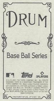 2021 Topps 206 - Drum (Wave 4 Exclusive) #NNO David Cone Back