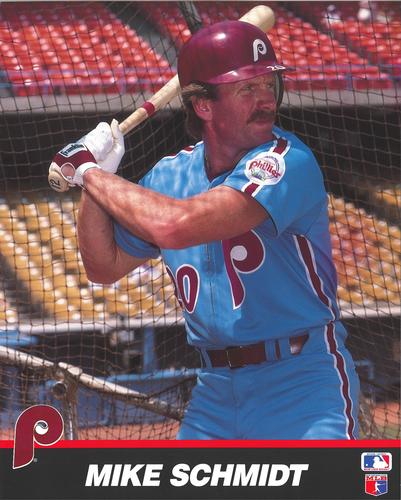 1989 T&M Sports Action Photos #NNO Mike Schmidt Front