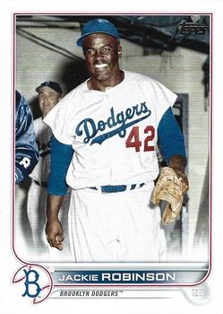 2022 Topps #442 Jackie Robinson Front