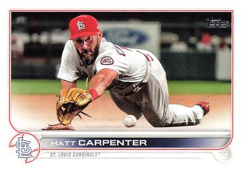 2022 Topps #484 Matt Carpenter Front