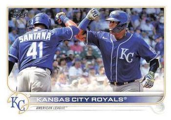 2022 Topps #647 Kansas City Royals Front