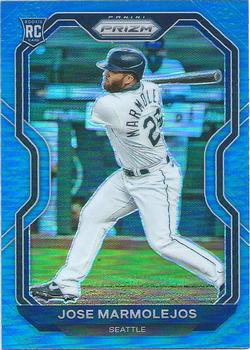 2021 Panini Prizm - Carolina Blue Prizm #175 Jose Marmolejos Front