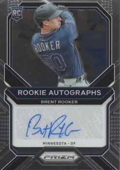 2021 Panini Prizm - Rookie Autographs #RA-BR Brent Rooker Front