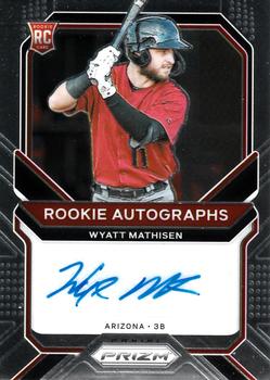 2021 Panini Prizm - Rookie Autographs #RA-WM Wyatt Mathisen Front