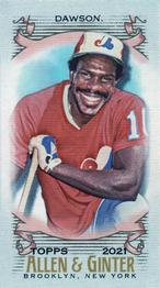 2021 Topps Allen & Ginter - Mini A & G Back #14 Andre Dawson Front