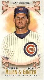 2021 Topps Allen & Ginter - Mini A & G Back #49 Ryne Sandberg Front