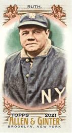 2021 Topps Allen & Ginter - Mini A & G Back #120 Babe Ruth Front