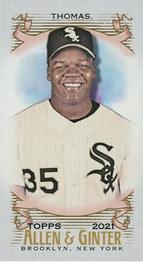 2021 Topps Allen & Ginter - Mini A & G Back #127 Frank Thomas Front