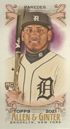 2021 Topps Allen & Ginter - Mini A & G Back #254 Isaac Paredes Front