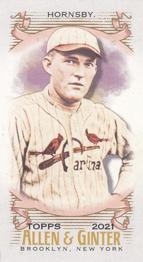 2021 Topps Allen & Ginter - Mini #177 Rogers Hornsby Front