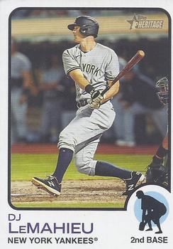 2022 Topps Heritage #169 DJ LeMahieu Front