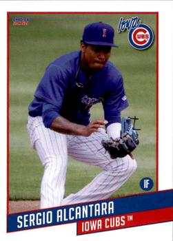 2021 Choice Iowa Cubs #03 Sergio Alcantara Front