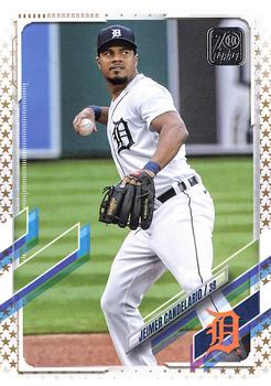 2021 Topps - Gold Star #217 Jeimer Candelario Front