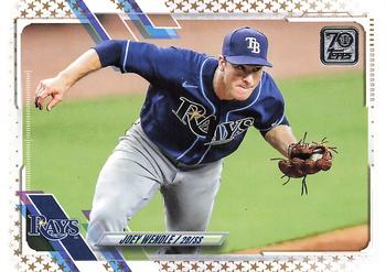 2021 Topps - Gold Star #296 Joey Wendle Front