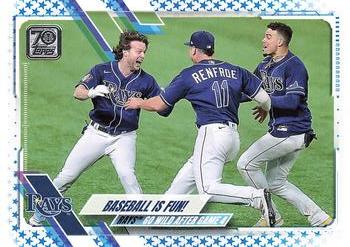 2021 Topps - Blue Star #353 Baseball is Fun! Front