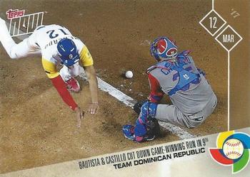 2017 Topps Now - World Baseball Classic #W-26 Team Dominican Republic Front