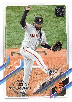 2021 Topps - 582 Montgomery #268 Johnny Cueto Front