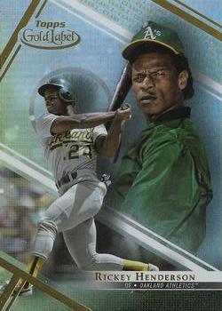 2021 Topps Gold Label - Class 2 #11 Rickey Henderson Front
