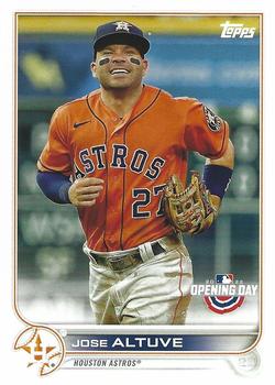 2022 Topps Opening Day #193 Jose Altuve Front