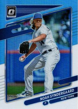 2021 Donruss Optic - Carolina Blue & White #107 Noah Syndergaard Front