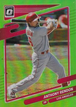 2021 Donruss Optic - Lime Green #132 Anthony Rendon Front