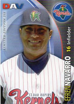 2008 DAV Minor League #251 Efren Navarro Front