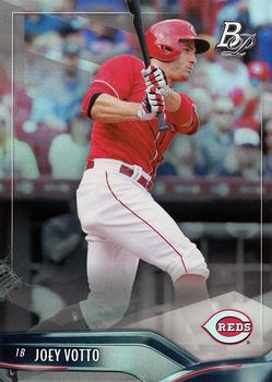 2021 Bowman Platinum #22 Joey Votto Front