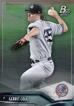 2021 Bowman Platinum #77 Gerrit Cole Front