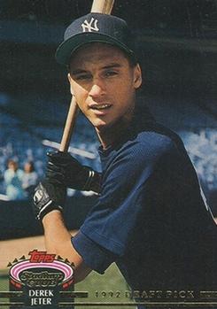 1993 Stadium Club Murphy #117 Derek Jeter Front