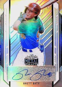 2021 Leaf Metal Draft #BA-BB1 Brett Baty Front