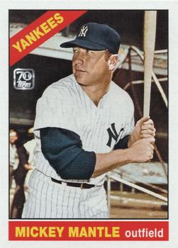 2021 Topps x Mickey Mantle #36 Mickey Mantle Front