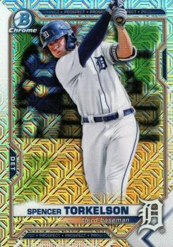 2021 Bowman Chrome - Prospects Mojo Refractor #BCP-187 Spencer Torkelson Front