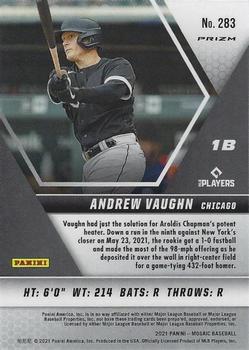 2021 Panini Mosaic - Mosaic #283 Andrew Vaughn Back