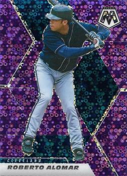 2021 Panini Mosaic - Quick Pitch Purple #5 Roberto Alomar Front