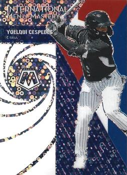 2021 Panini Mosaic - International Men of Mastery Quick Pitch #IM9 Yoelqui Cespedes Front