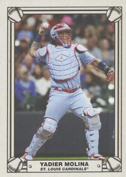 2020-21 Topps 582 Montgomery Club Set 3 #3 Yadier Molina Front